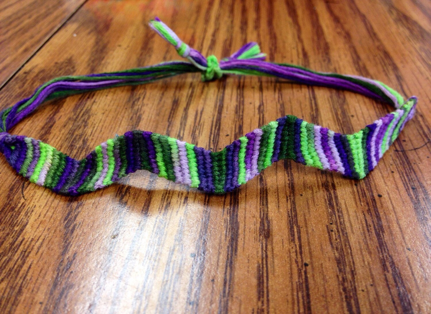 Zig Zag Friendship Bracelet by HeartsByLaura on Etsy