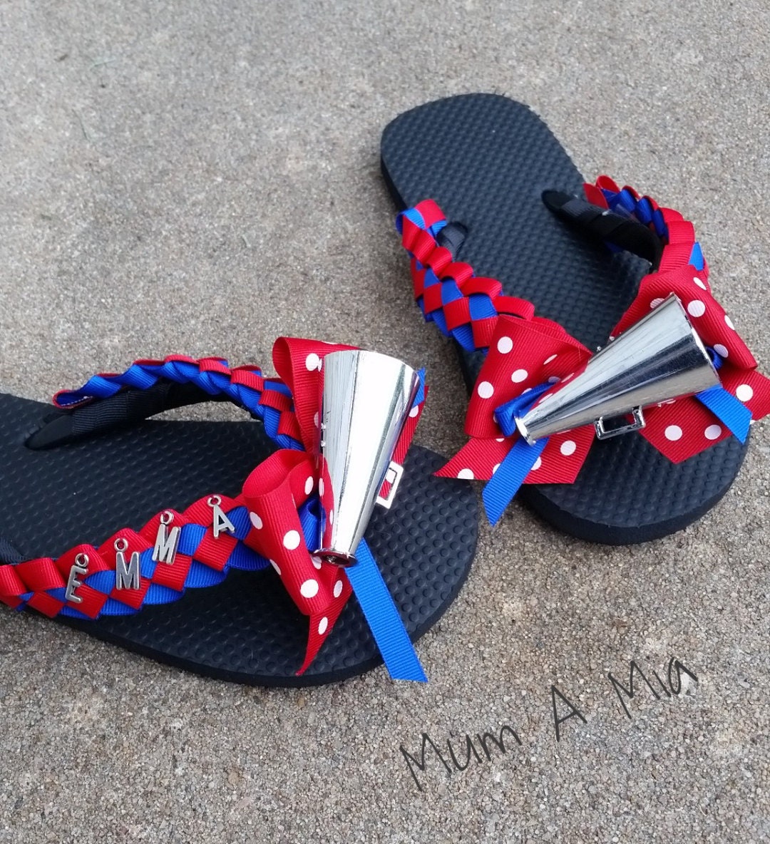 cheerleader flip flops