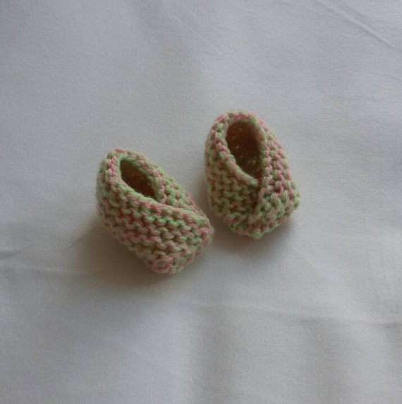 crossover baby booties