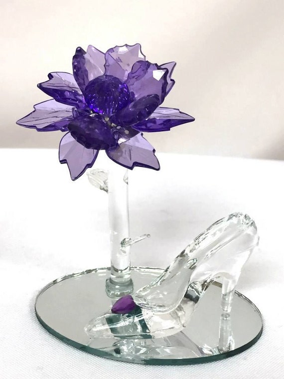10 Acrylic Flower with High Heel Shoe Favor Bridal Shower Birthday ...