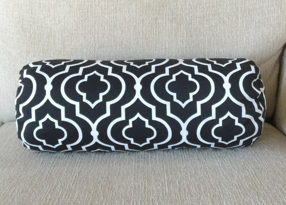 Items similar to Decorative pillow, neck pillow, Moroccan, home & living, home decor, bolster ...