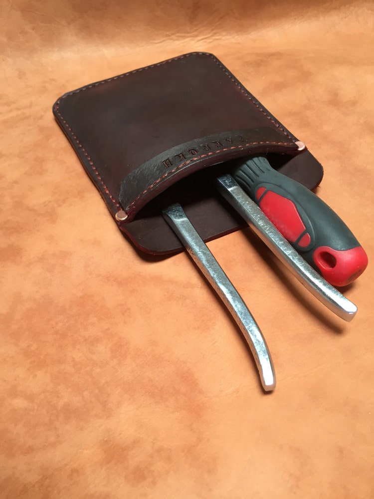 Customize your Leather Pocket Protector for pants lab by Manypawz