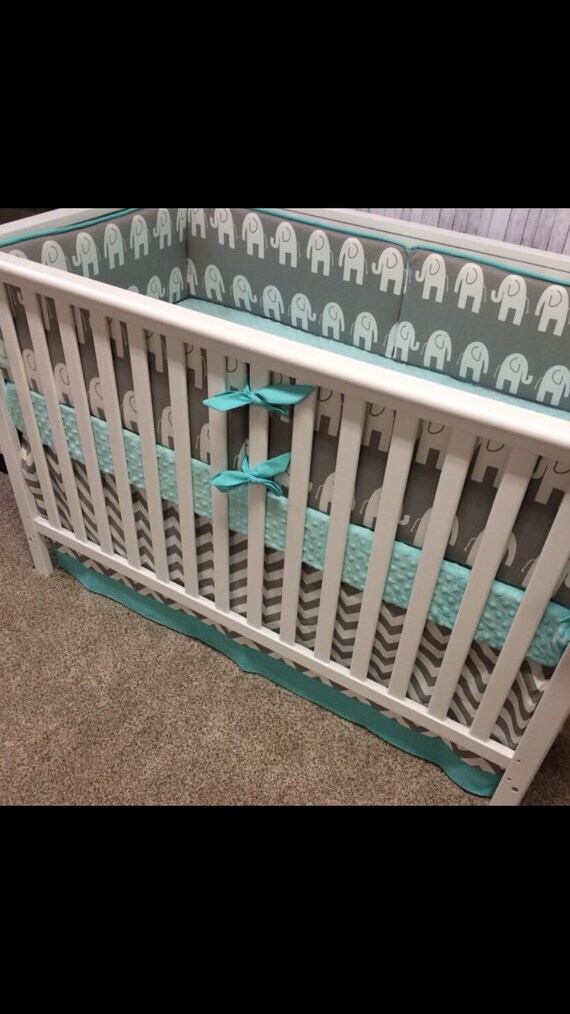 Ready to ship Crib bedding Crib Set Baby by BeautifulBebeDesigns