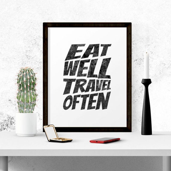 Eat Well Travel Often 意味 Sennis