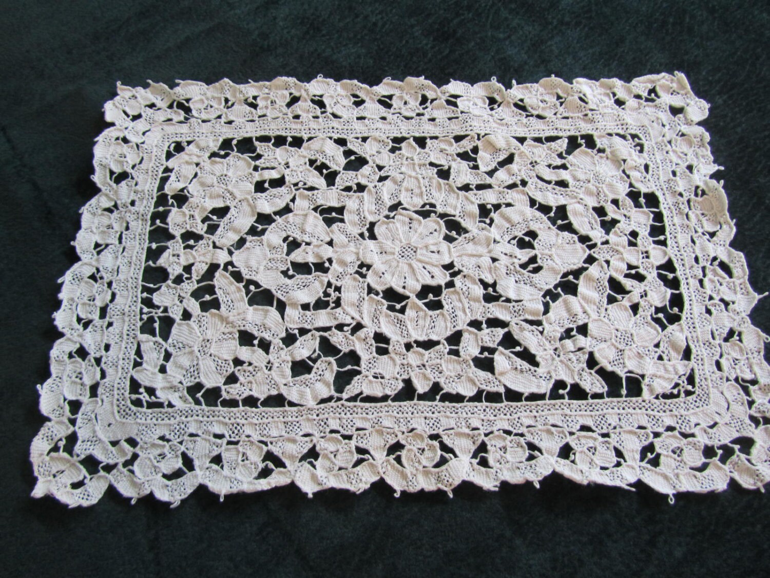 antique lace placemats handworked needle lace
