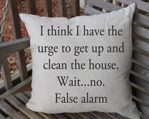 Unique Saying Pillow Related Items Etsy