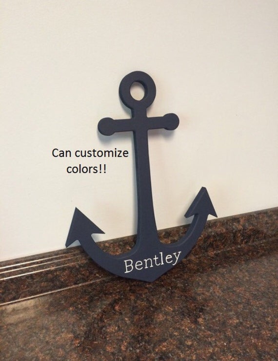 Wooden Anchor Cutout Nautical Cutouts Nursery Wooden Anchor Cutout Nautical Cutouts Nursery Wall Decor Hanging