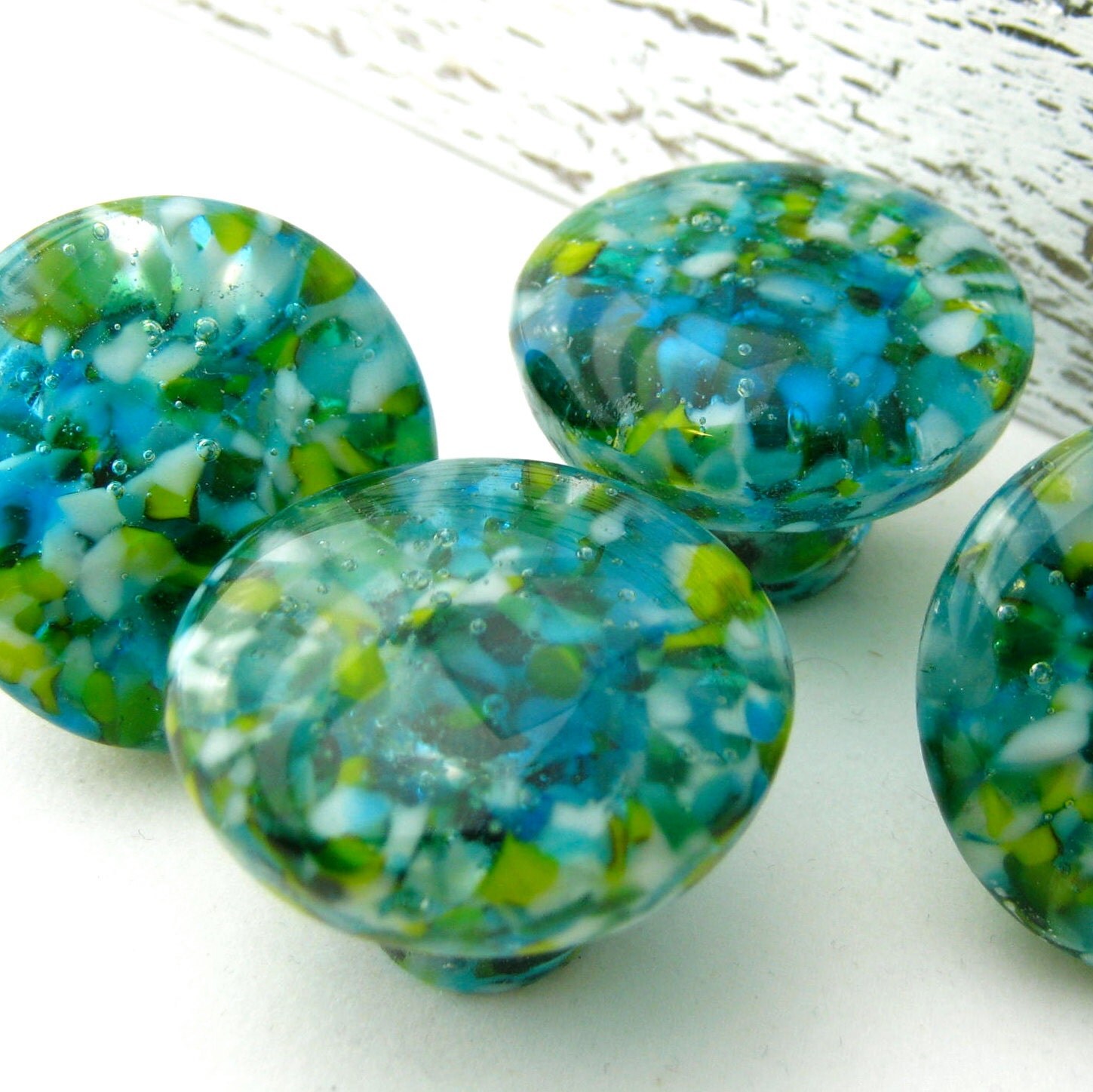 LEISURE LAKE handmade glass hardware dresser drawer