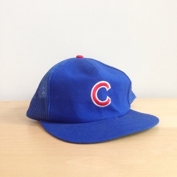 cubs trucker snapback
