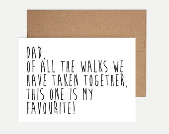 Father of the Bride Card - Wedding Card