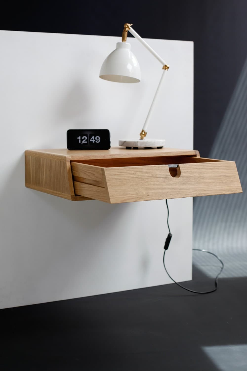 Floating Night Stand with Drawer