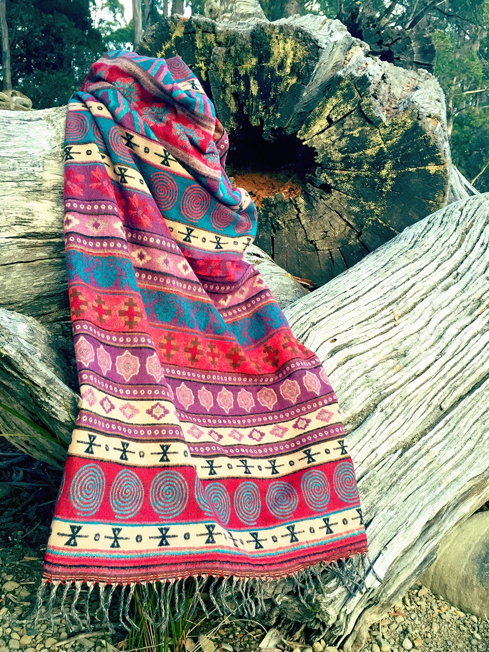Yak Wool Blanket Handmade Shawl Finest Softest Body Blanket
