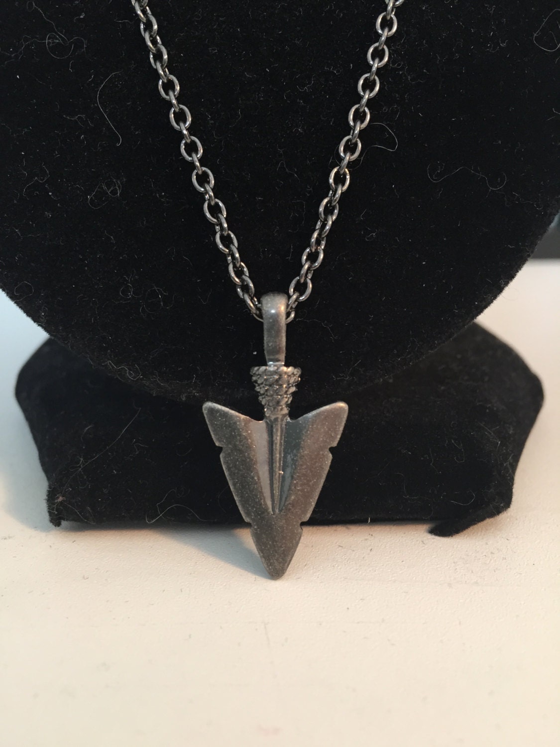 Arrowhead Necklace by DesignsbyDrescher on Etsy