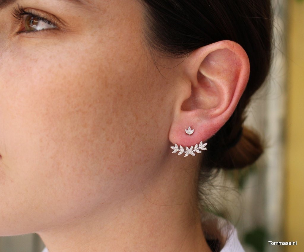 Ear jacket Ear Jacket Earring Minimalist Ear Jacket