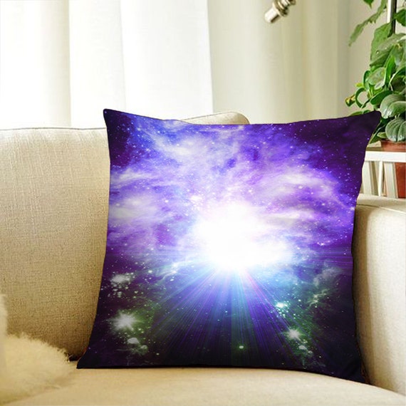 Galaxy Pillow Case Decorative Throw Pillow Cover by Pillowow