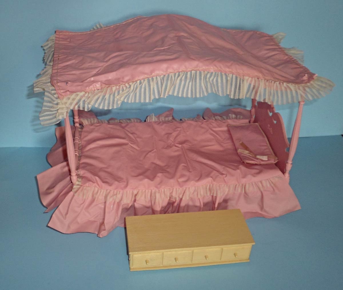 Vintage Barbie Susy Suzy Goose Canopy Bed and by Trekenstreasures