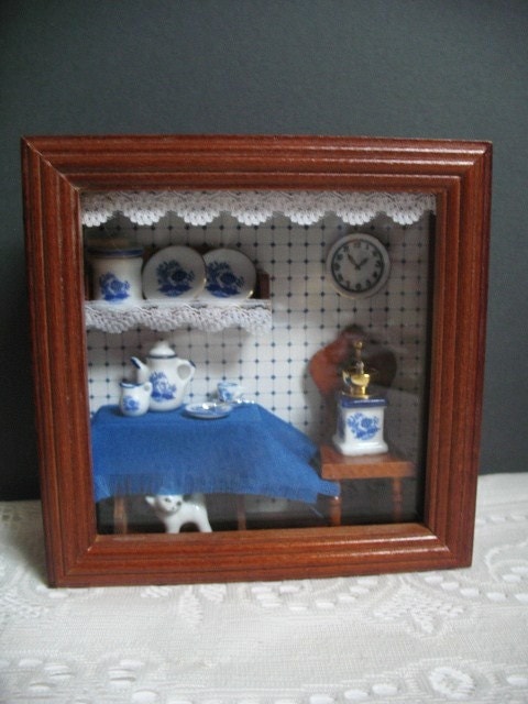 miniature shadow box kits