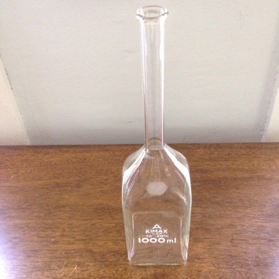 vintage 1960s laboratory glassware large by chromeandtheflamingo