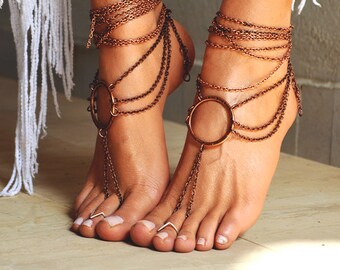 Women Barefoot Sandal "Ancient Rome"
