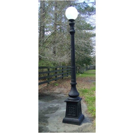 Outdoor Commercial or Home Pole Light Victorian Replica