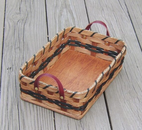 Amish Handmade Large Dinner Roll BasketCUSTOM COLORS AVAILABLE (see