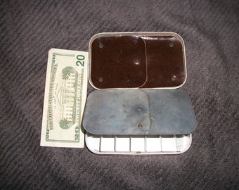 Rouse Fly Fishing Tackle Box Vintage Rouse Swiss Made Aluminum And Leather Tackle Box Rare Scarce