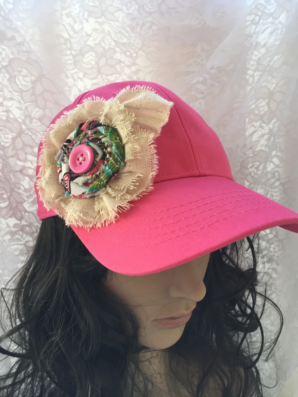 Pink Women's Baseball Hat