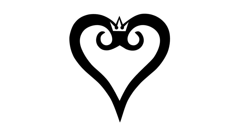 Kingdom Hearts Crown Decal