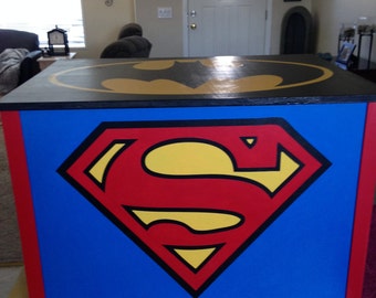 super hero toy box