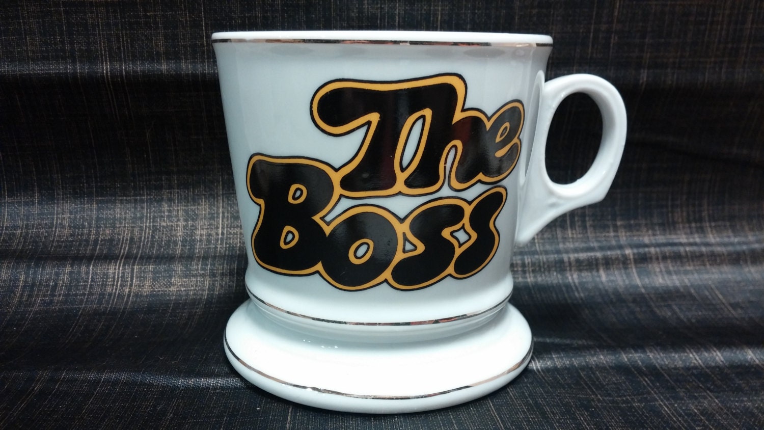 Vintage The Boss Mug. 70's Coffee Mug