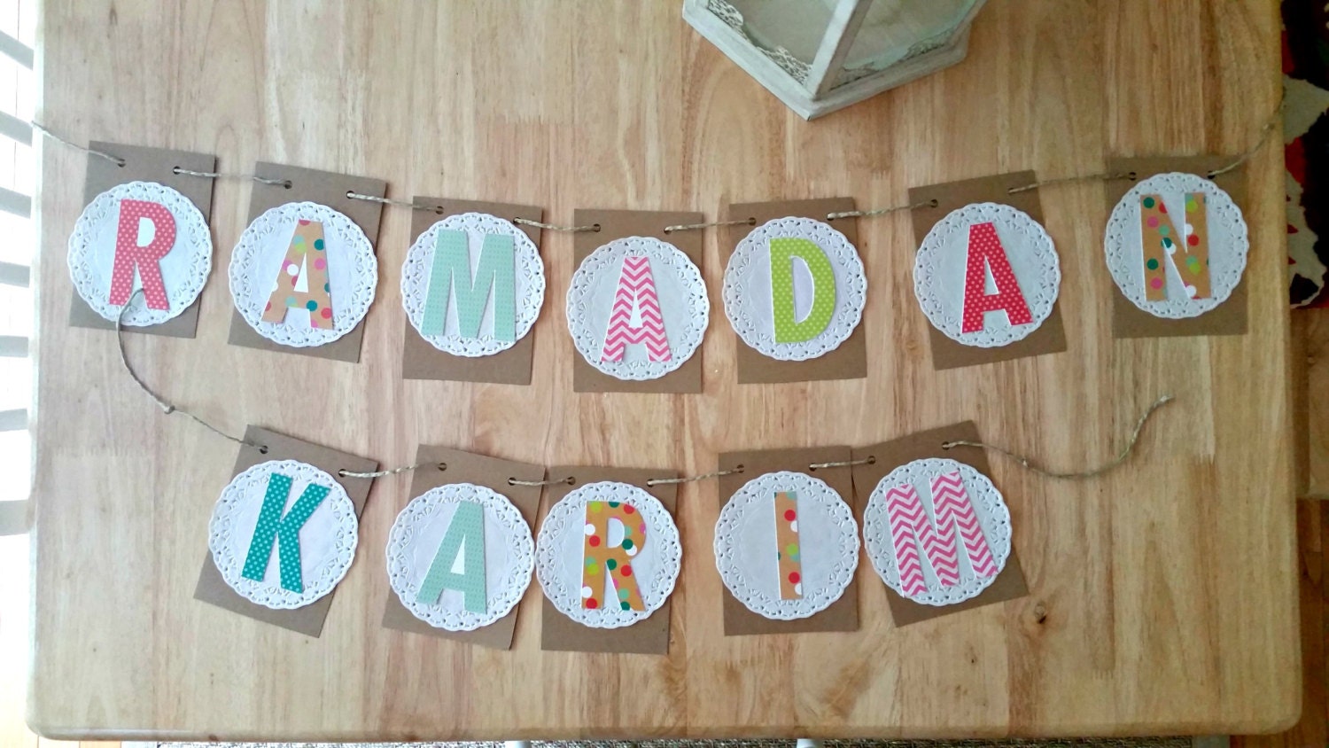 Ramadan Banner garland Ramadan Karim Muslim celebrations