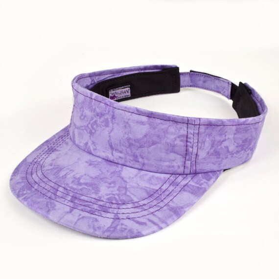Sun Visor Ladies Visor Purple Golf Visor Purple Sun by madcapz