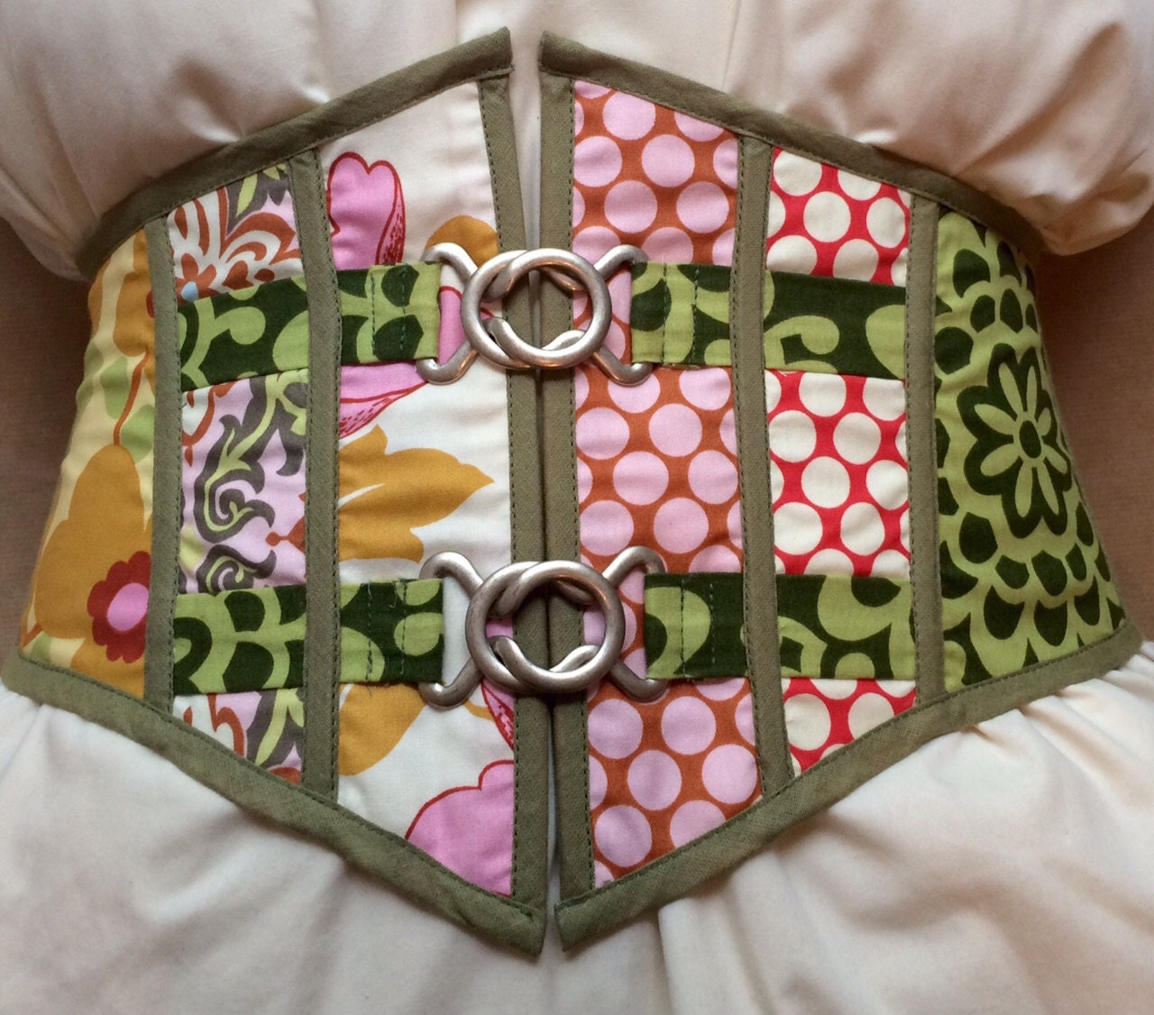 Summer Flowers Corset Belt