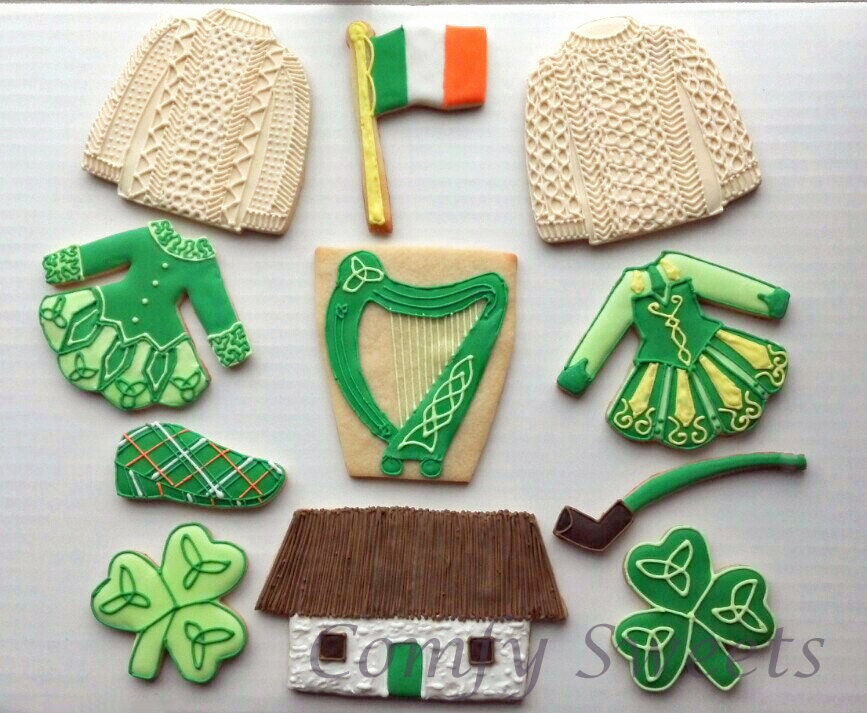 Trip to Ireland Cookies