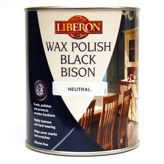 wax wood for scratches Neutral Black Wax Paste No Fine by McCollumInteriors Bison Liberon