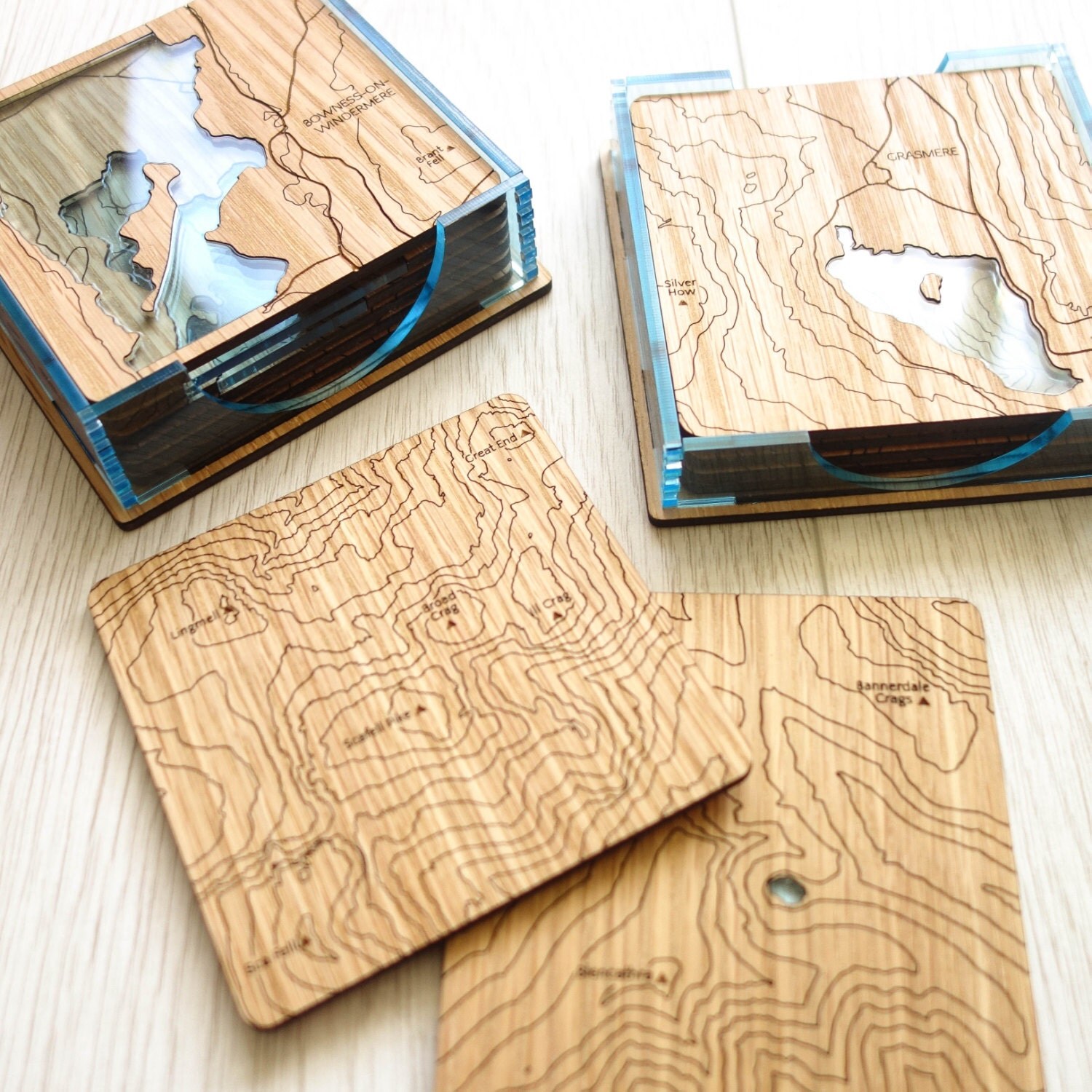 gift for walkers and hikers contoured coasters by alpandash gift for walkers and hikers contoured coasters by alpandash