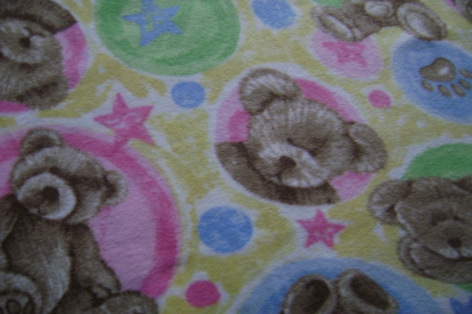 Teddy Bear Fleece Fabric by the yard