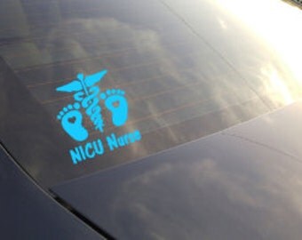 NICU Nurse or OB Nurse Car Decal