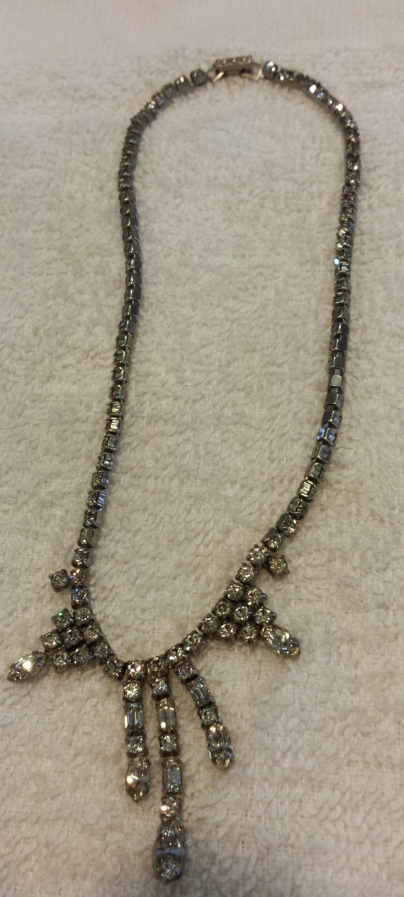 Vintage La-Rel Rhinestone Necklace