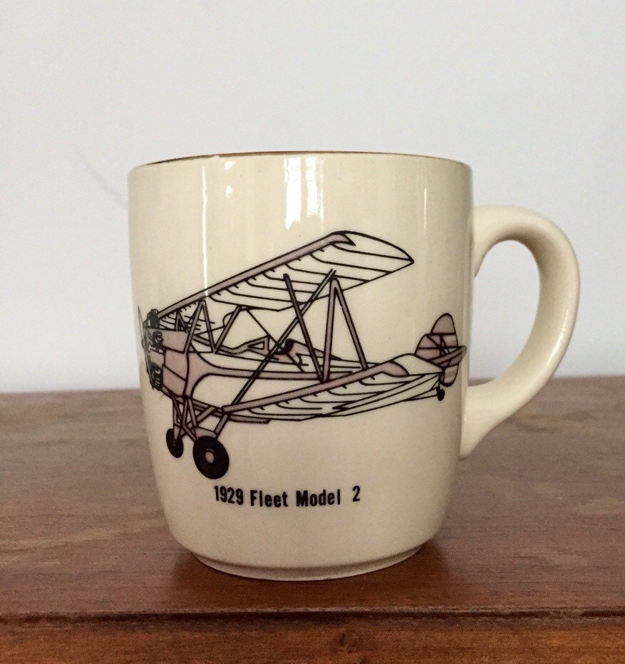 Made in the USA Vintage Coffee Mug 1929 Fleet by TimelessSeconds