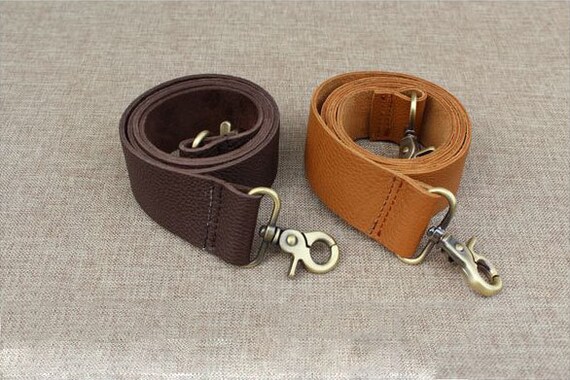 1 PCS 40cm / 15.7 inch Embossed Genuine Leather Straps for