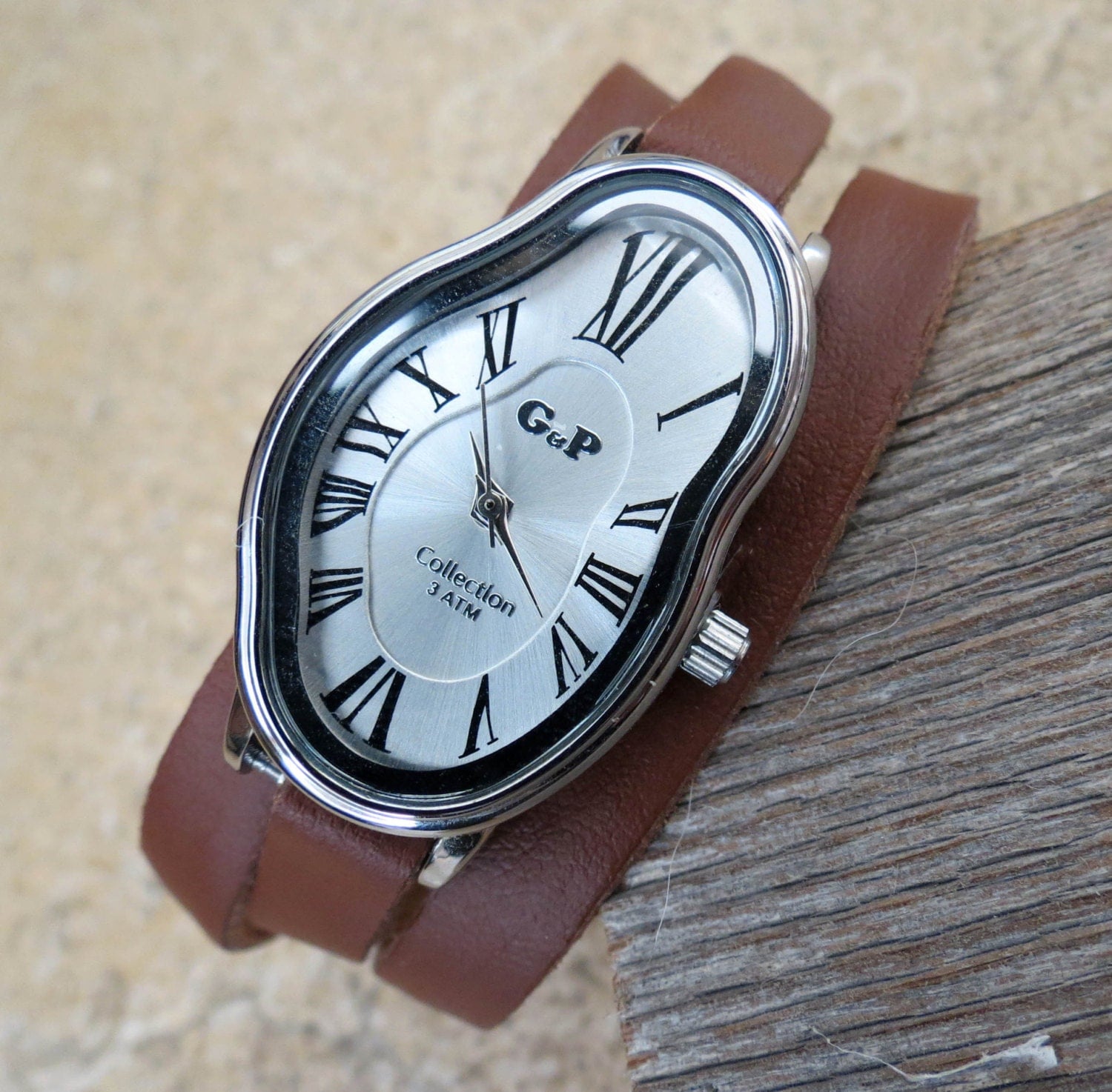Salvador Dali Watch Women's Watches Leather Watch by Galis2014