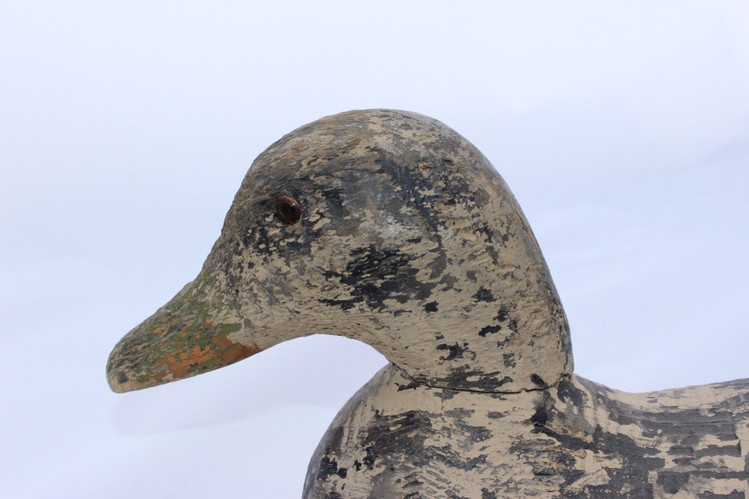 Vintage Wooden Working duck Decoy Animal Trap Co. Pascagoula