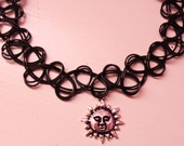 Sun Tattoo Choker