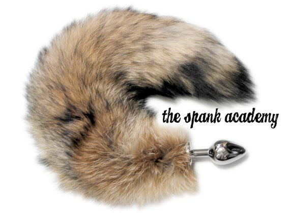 Tail Butt Plug 1617 Inch Blonde Red Fox Tail By The