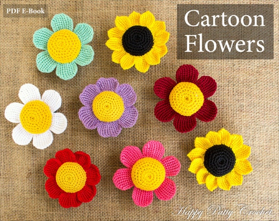 pattern crochet rose headband Headband Patterns  Daisy,  Sunflower  Rose Crochet and Patterns