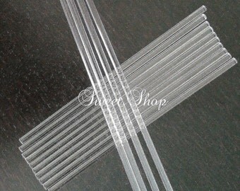 6" Acrylic Cake Pop Sticks (1 Dozen)