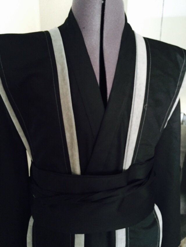 Grey or Red Trimmed Jedi Star Wars Inspired Sith/jedi Tunic