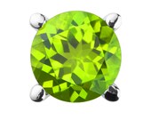 Set with Peridot 3 carats