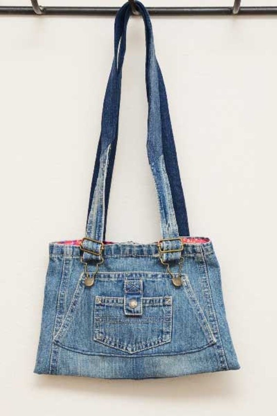 small denim purse